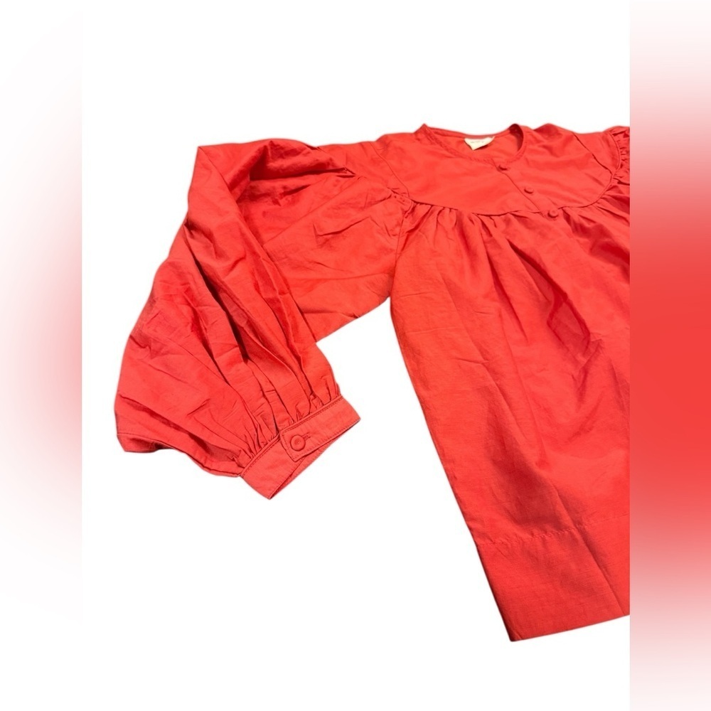 MIRTH OSLO BLOUSE IN RED Size Medium (I have matching pants, sold separately) - Picture 7 of 15